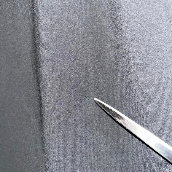 Halogen black tie neck long sleeve top - Picture 6 of 7